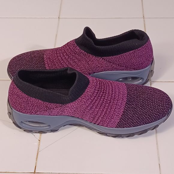 Hyperboost Women's Slip-on Sneakers, Size 9, Purple - Picture 5 of 10